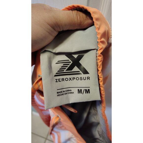 ZeroXposure Men's Medium Orange and White Trunks - Picture 5 of 5